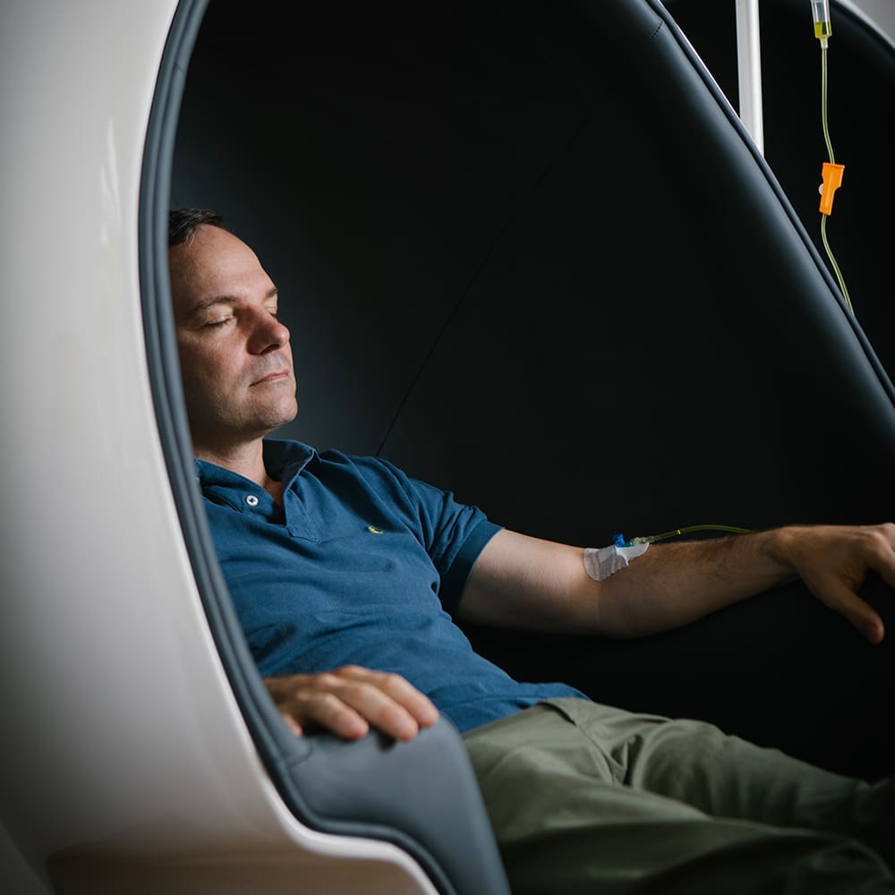 What happens during infusion therapy?